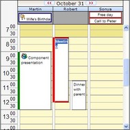 .NET WebDailyCalendar screenshot